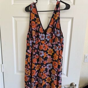 Modcloth Floral Jumpsuit